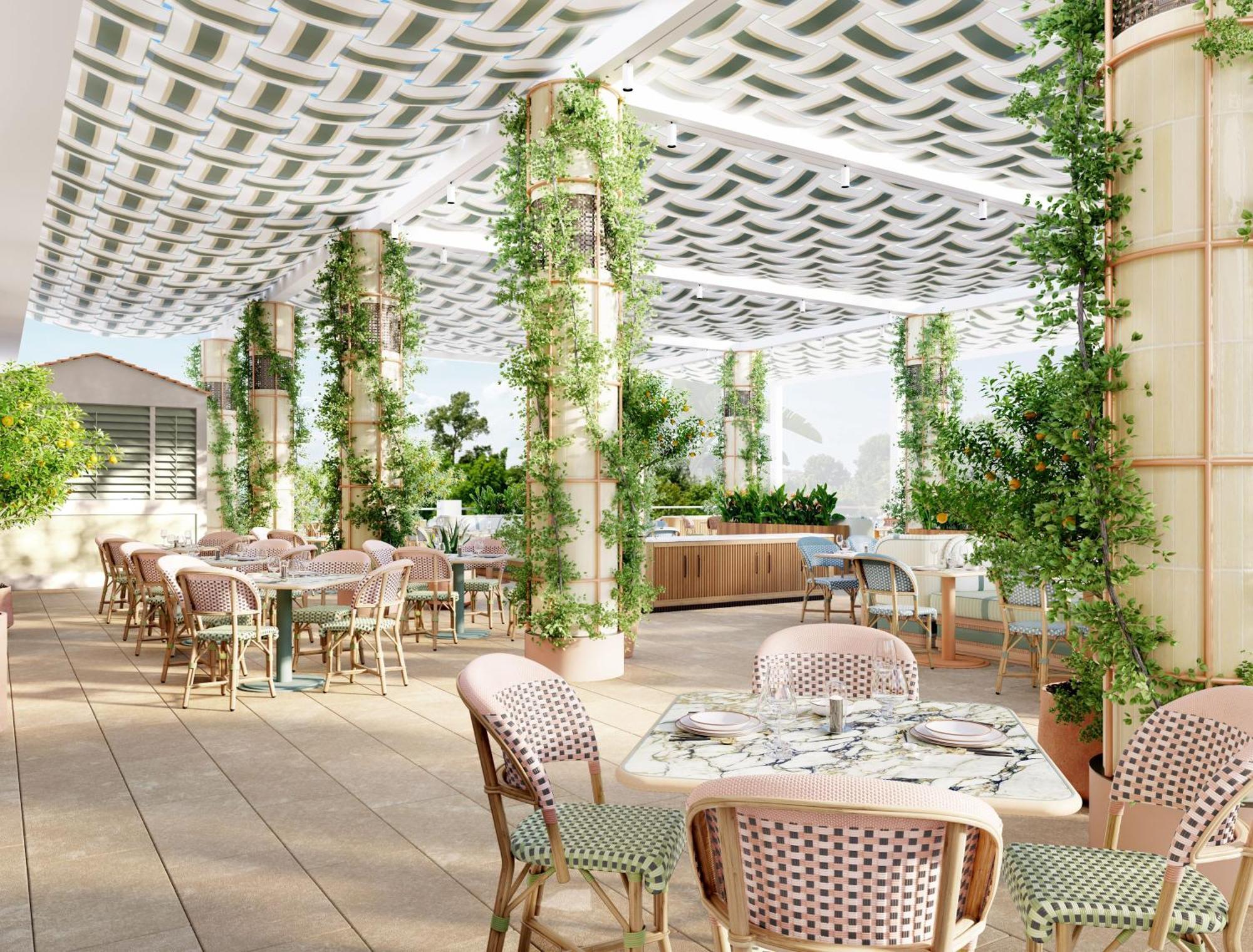 Don Carlos Marbella Luaran gambar The rooftop garden