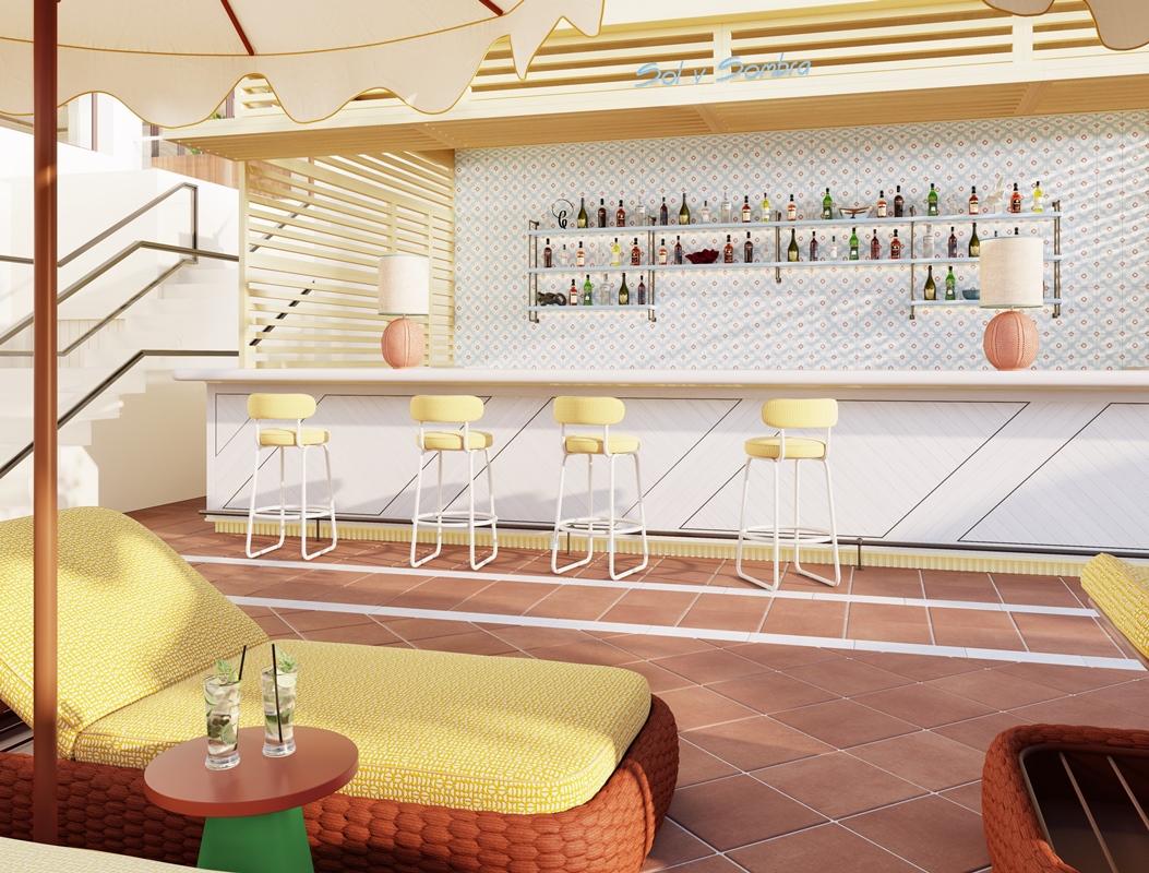 Don Carlos Marbella Luaran gambar The bar on board
